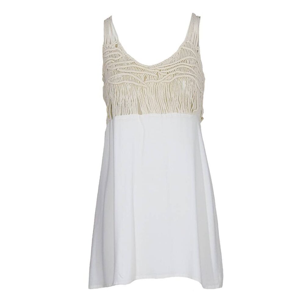 Macrame Mini Dress