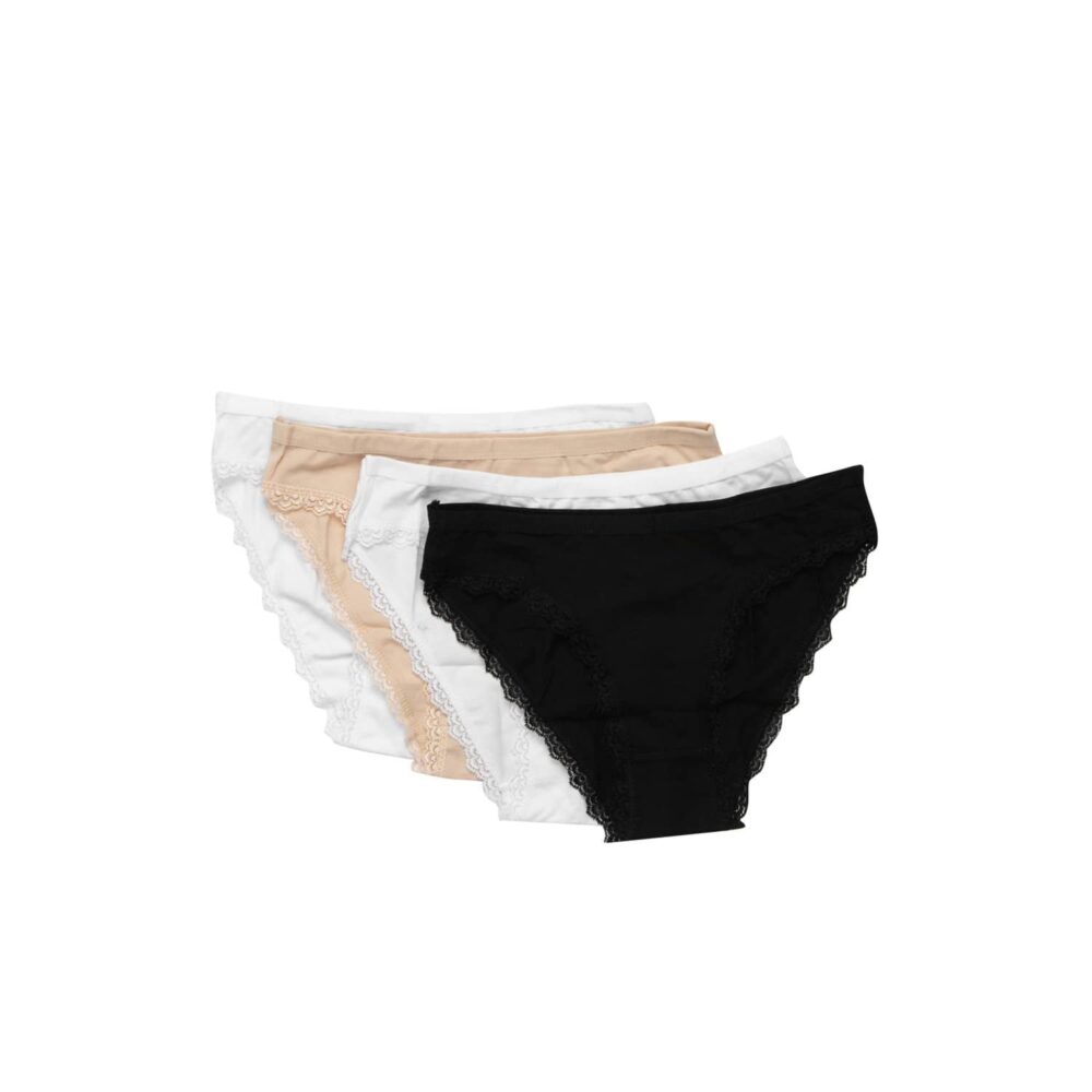 4 PACK DANTELLE BASIC BRIEFS