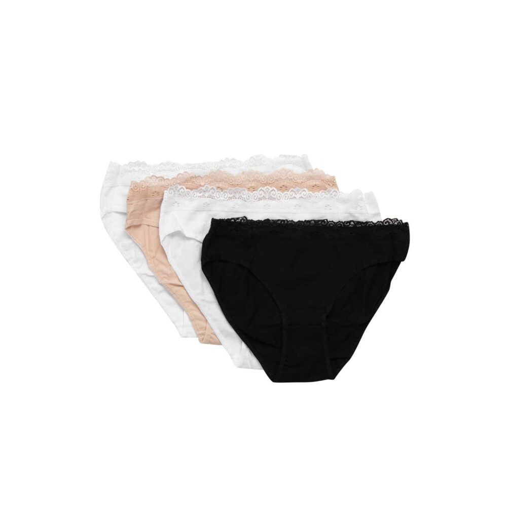 4 PACK SIMPLE CHIC BRIEFS