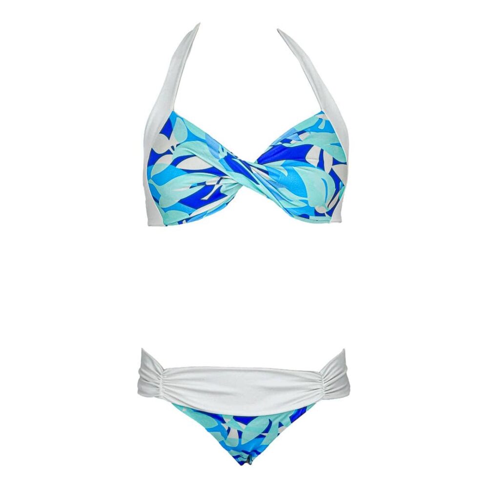 Drop Blue Wide Triangle