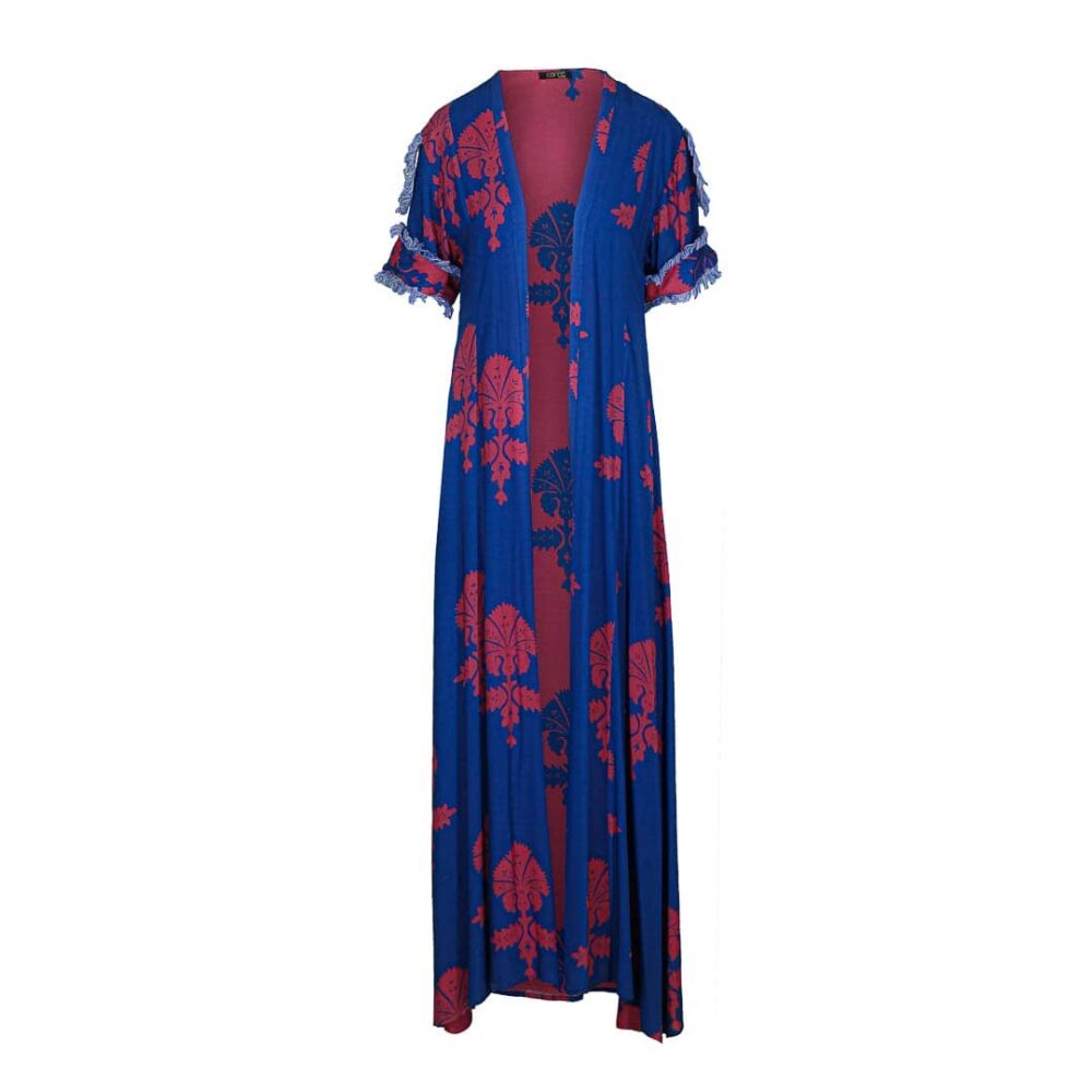 Maxi Silk Kimono