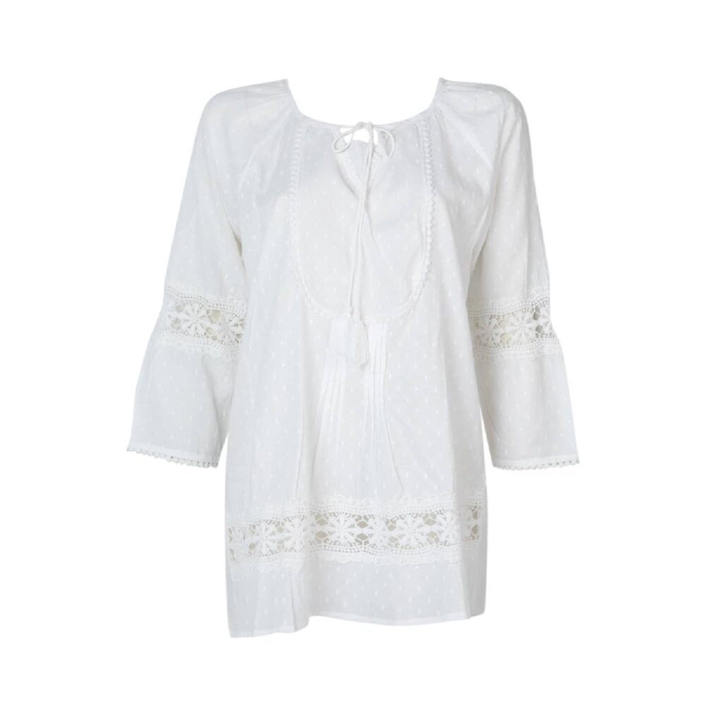 Mini cotton Kaftan Dress