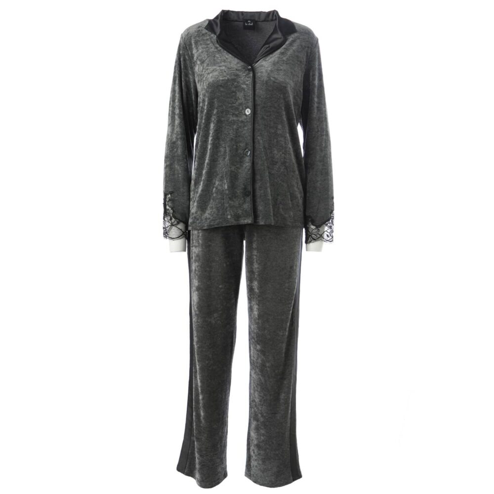 GREY LACE NOIR