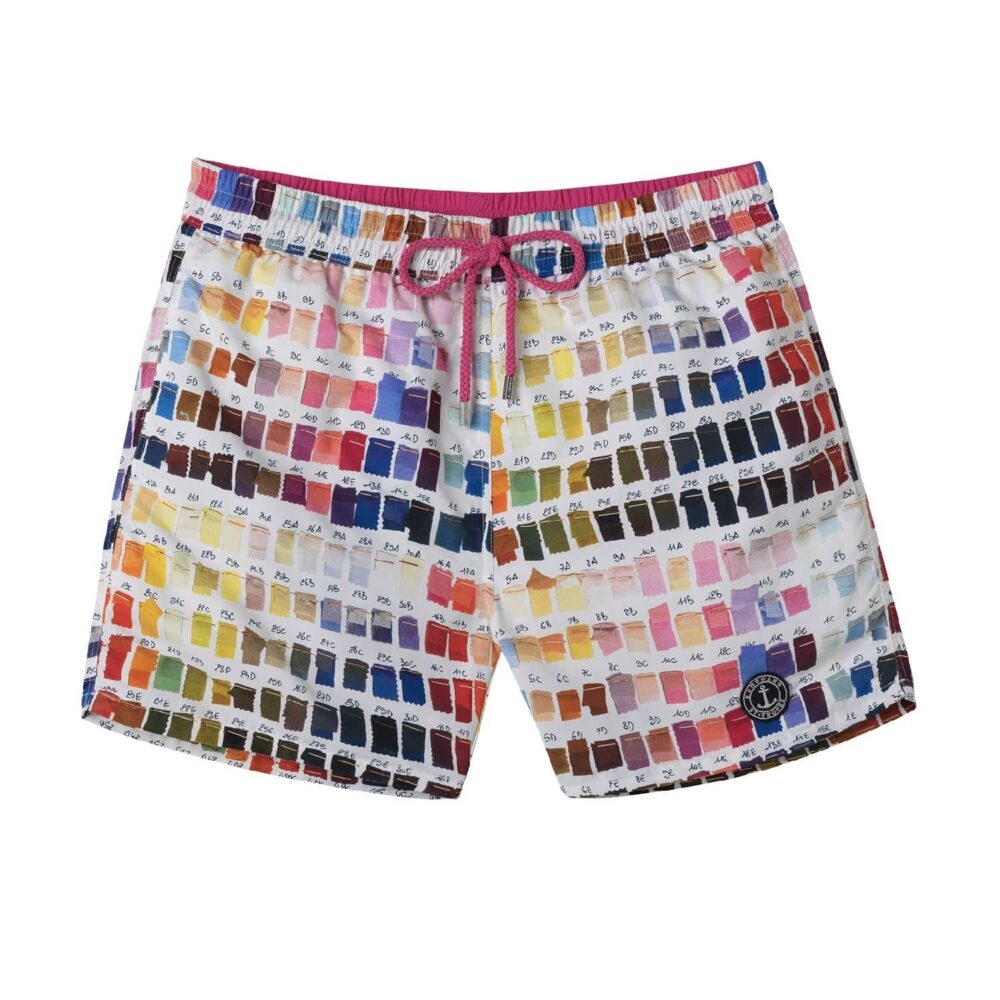 Pantone Printed Swim Shorts