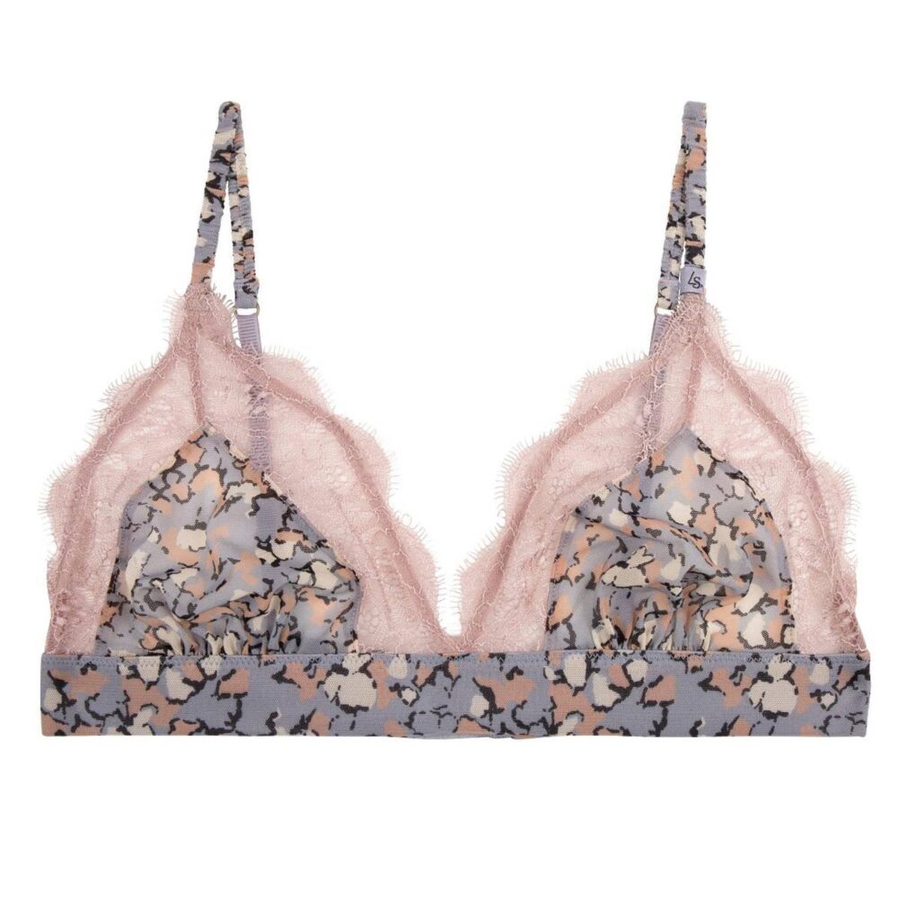 FLORAL PINK LACE