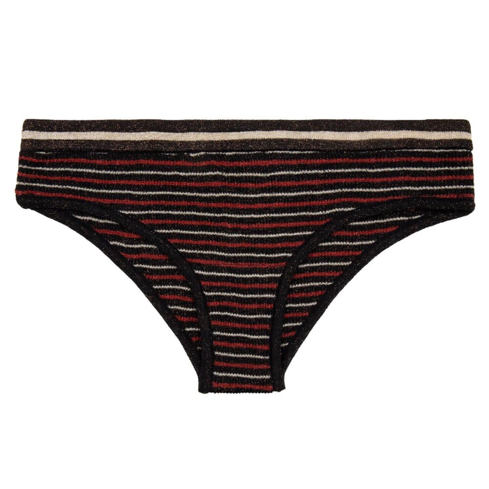 Striped Sparkly Briefs