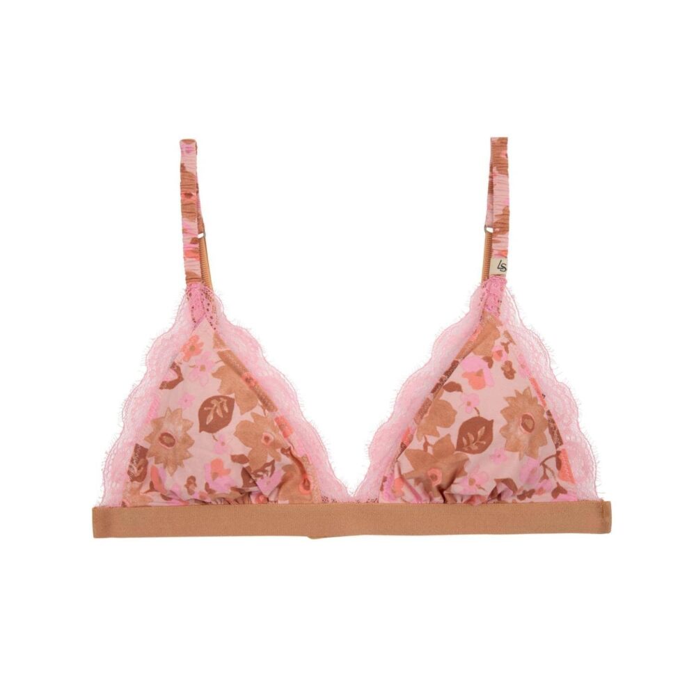 Pink Lace Bralette