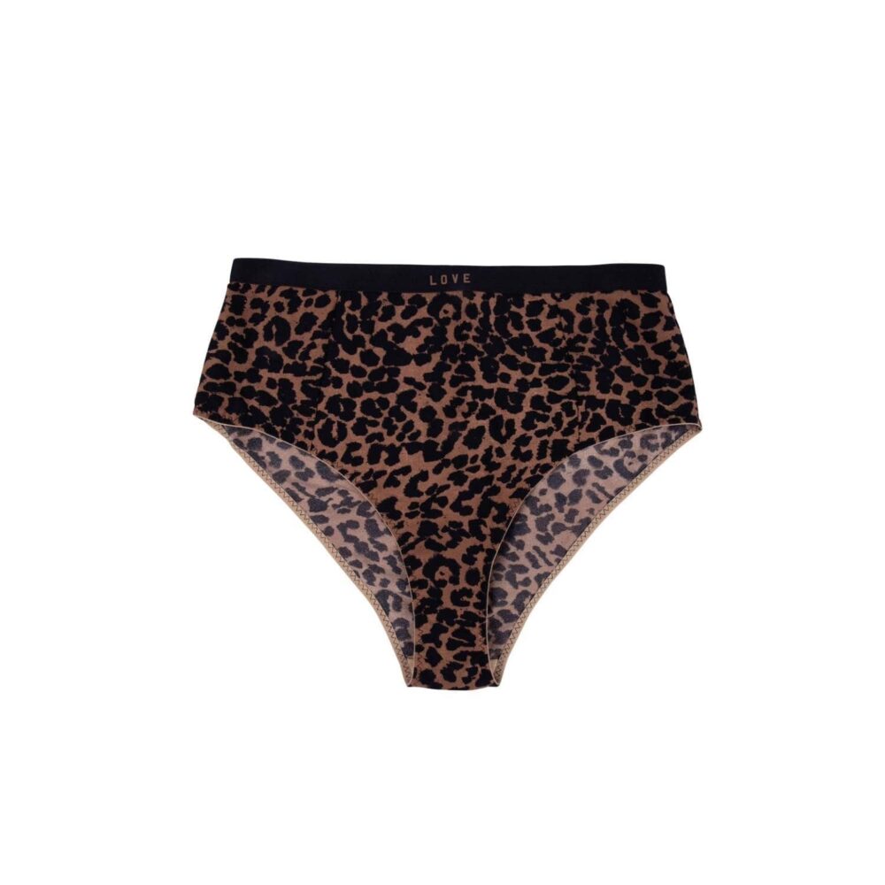 Leopard High Waisted Briefs