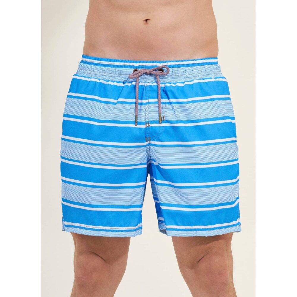 Navy Swim Trunks
