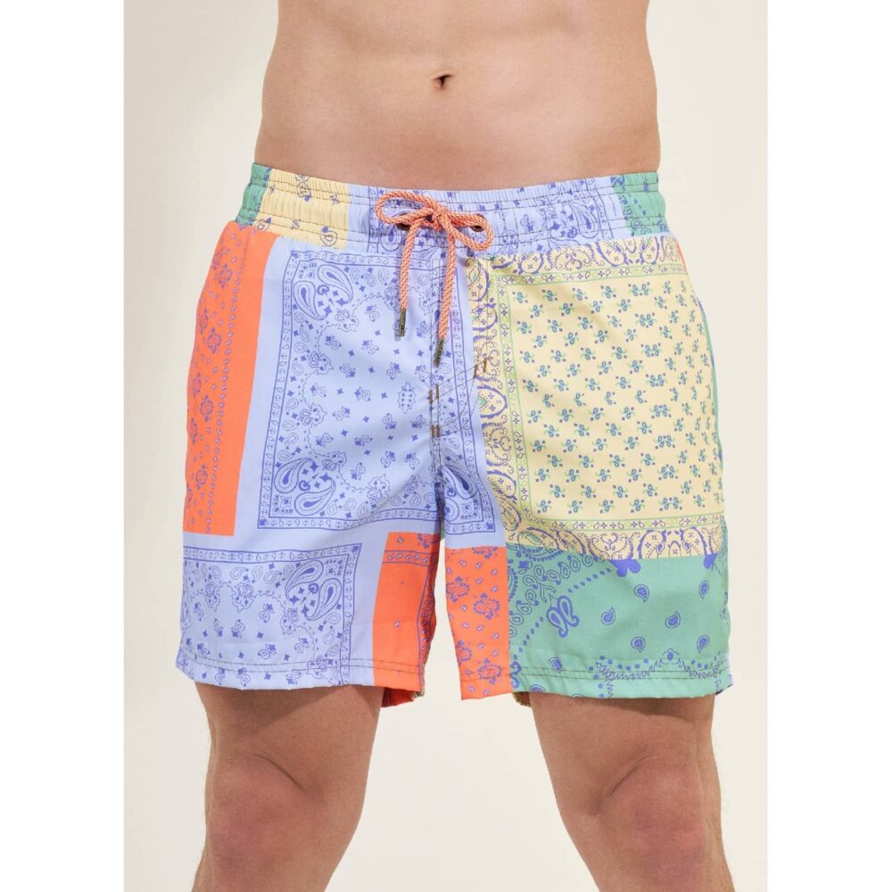 Bandana Multicolor Swim Trunks