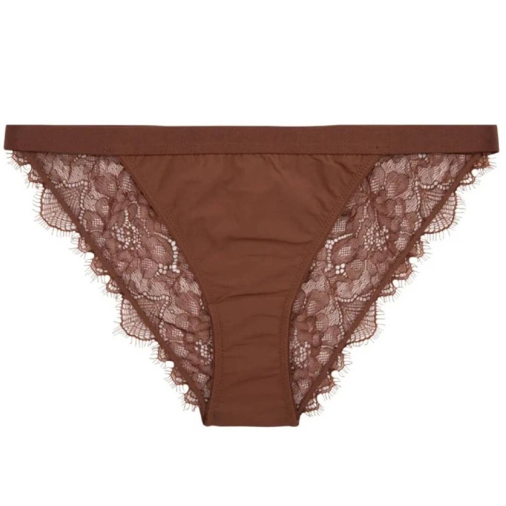 Brown Lace Briefs