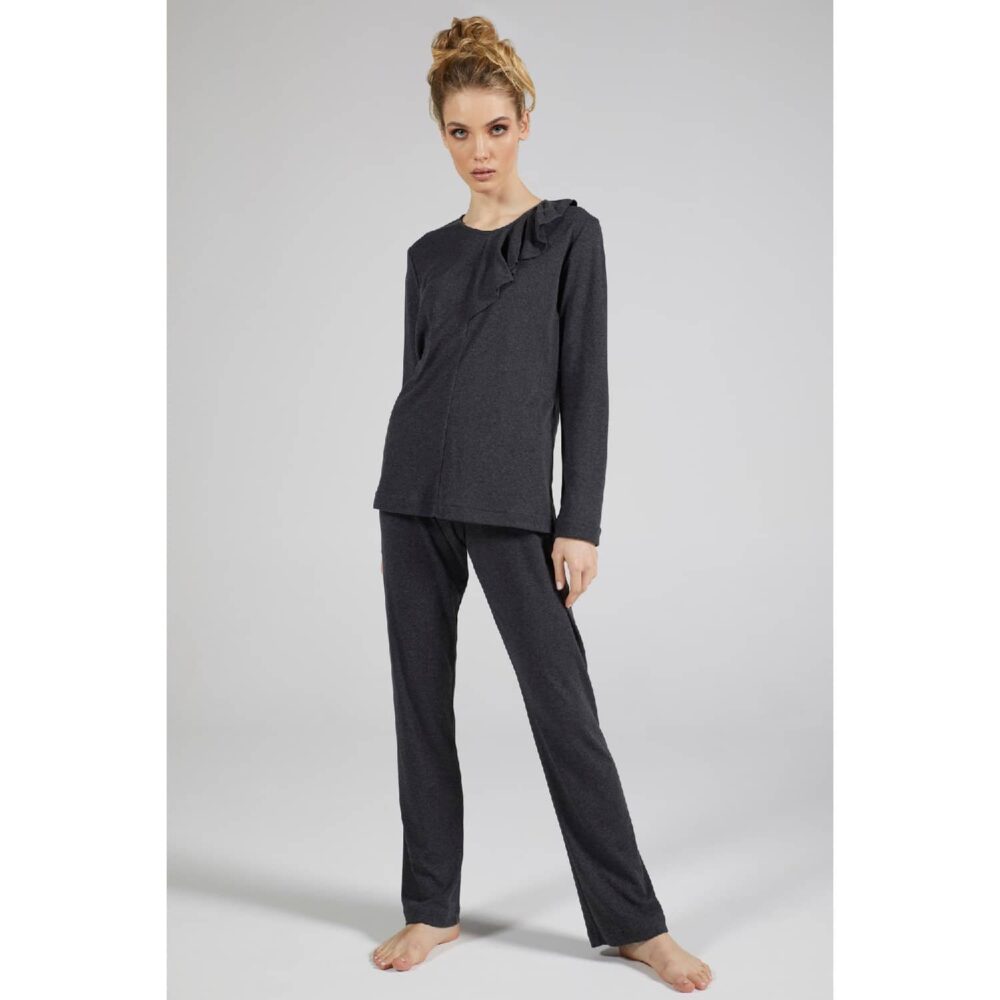 Cotton Anthracite Pyjamas