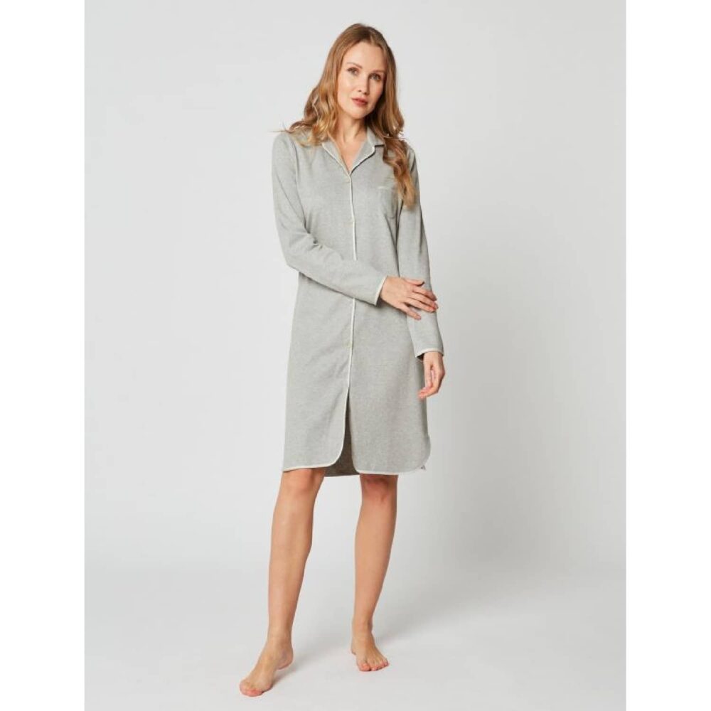 Cotton Button Down Nightdress