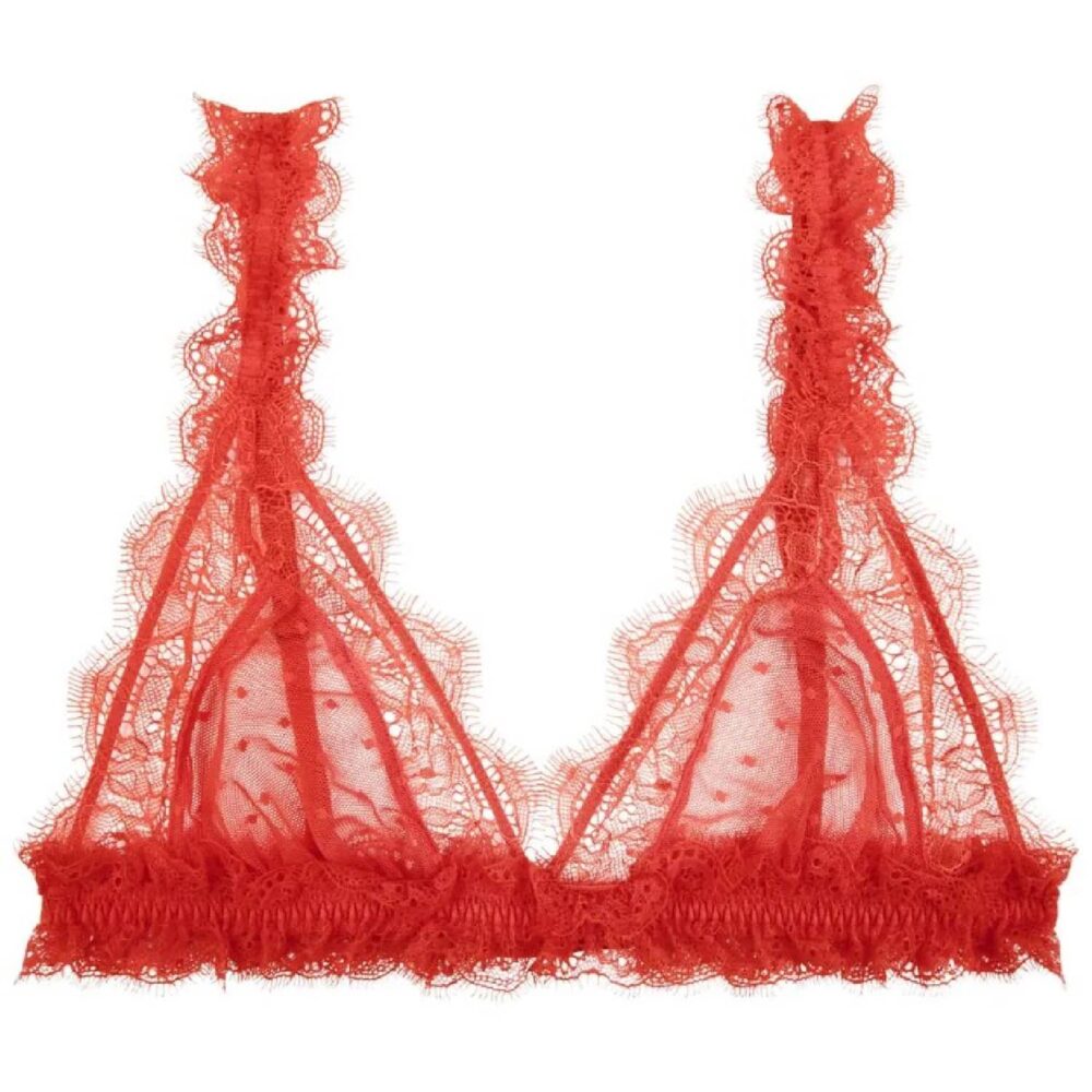 Lace Dot Bralette