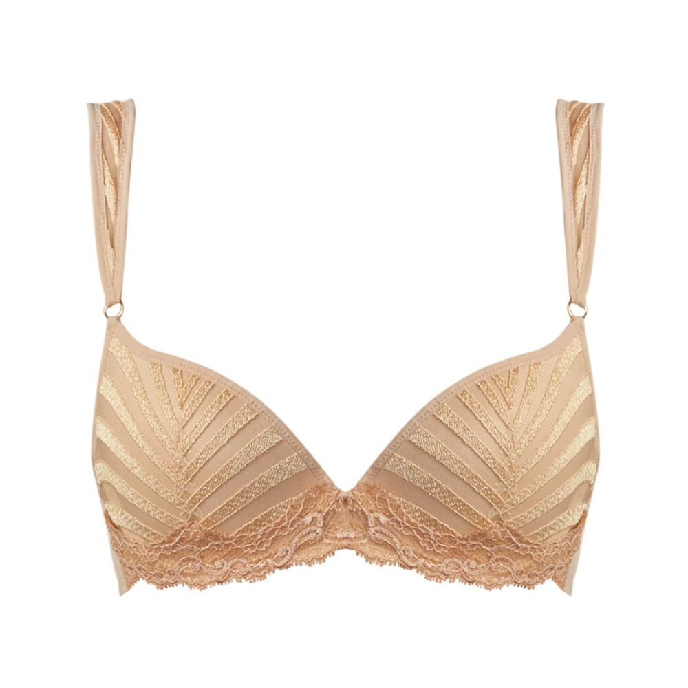 Oxman Padded Plunge Bra
