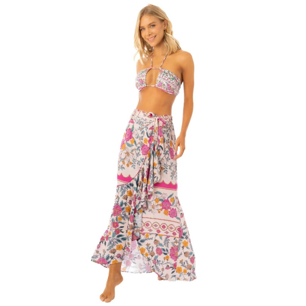 Ornamental Long Skirt