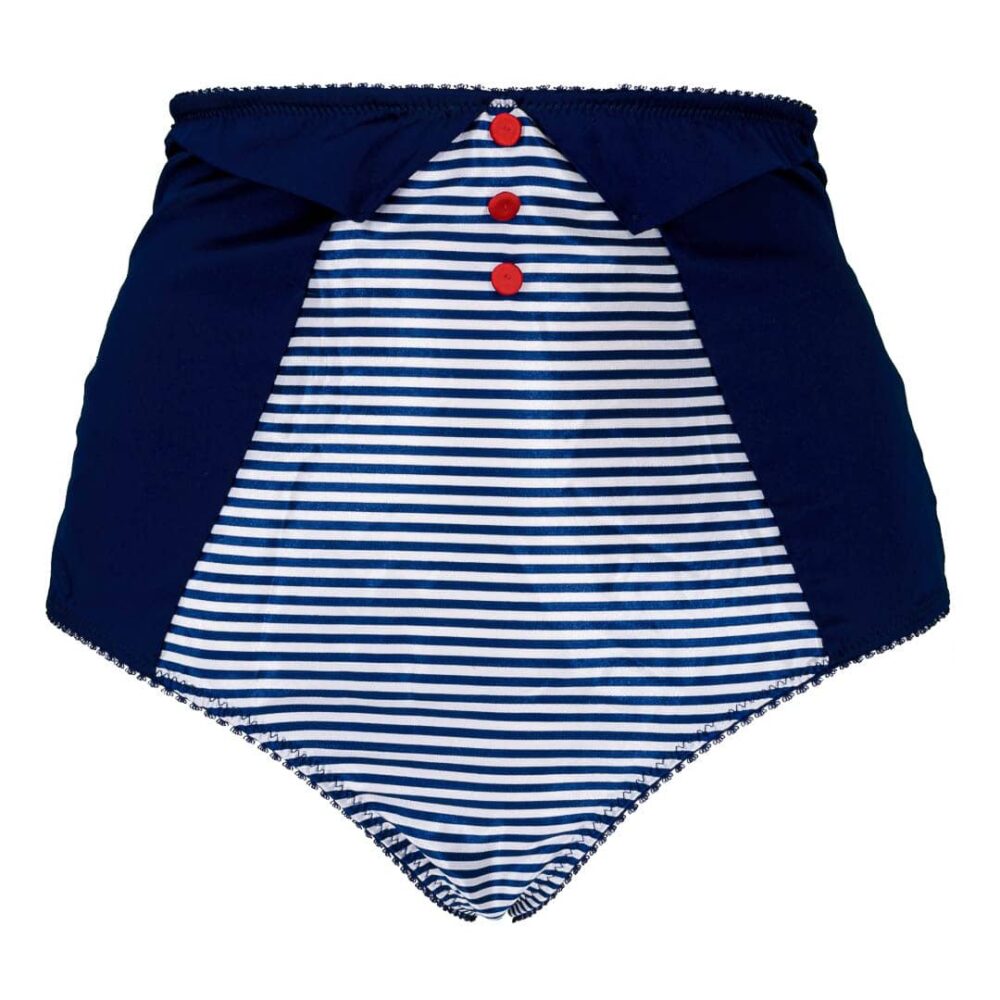 Navy High Waist Brazil