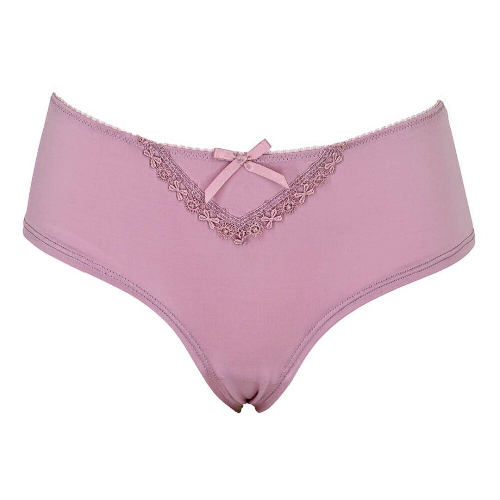 Pink High Waist Briefs