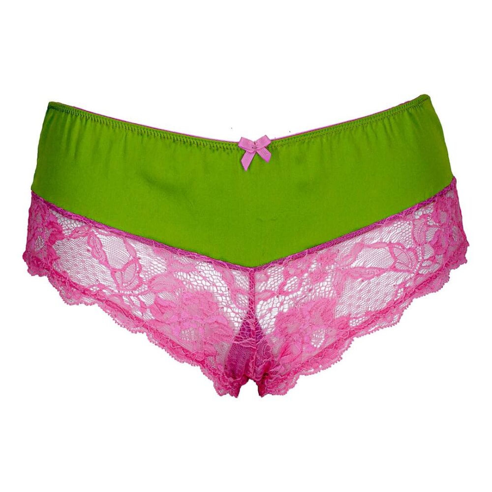Pink High Waist Briefs