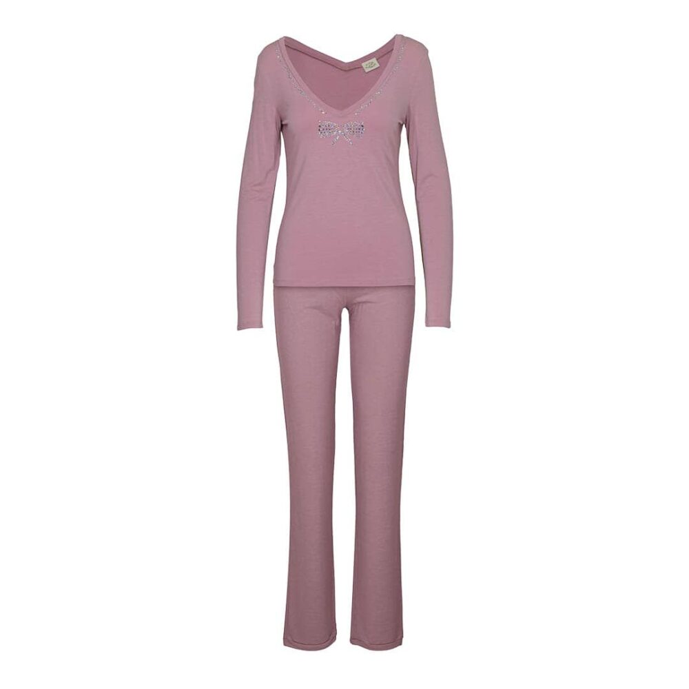Powder Pink Cotton Pyjamas