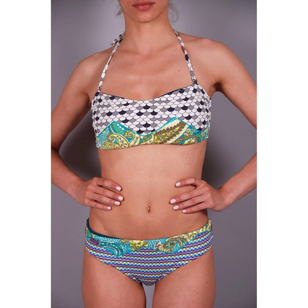 Dot Strapless Bikini