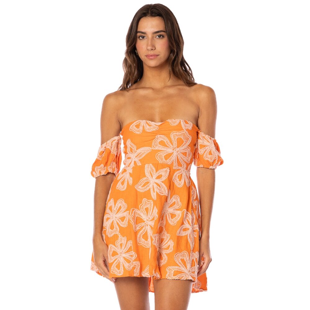 Aperol Bloom Dress