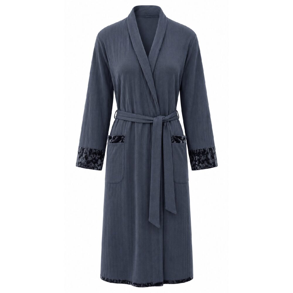 Cotton Prusse Dressing Gown