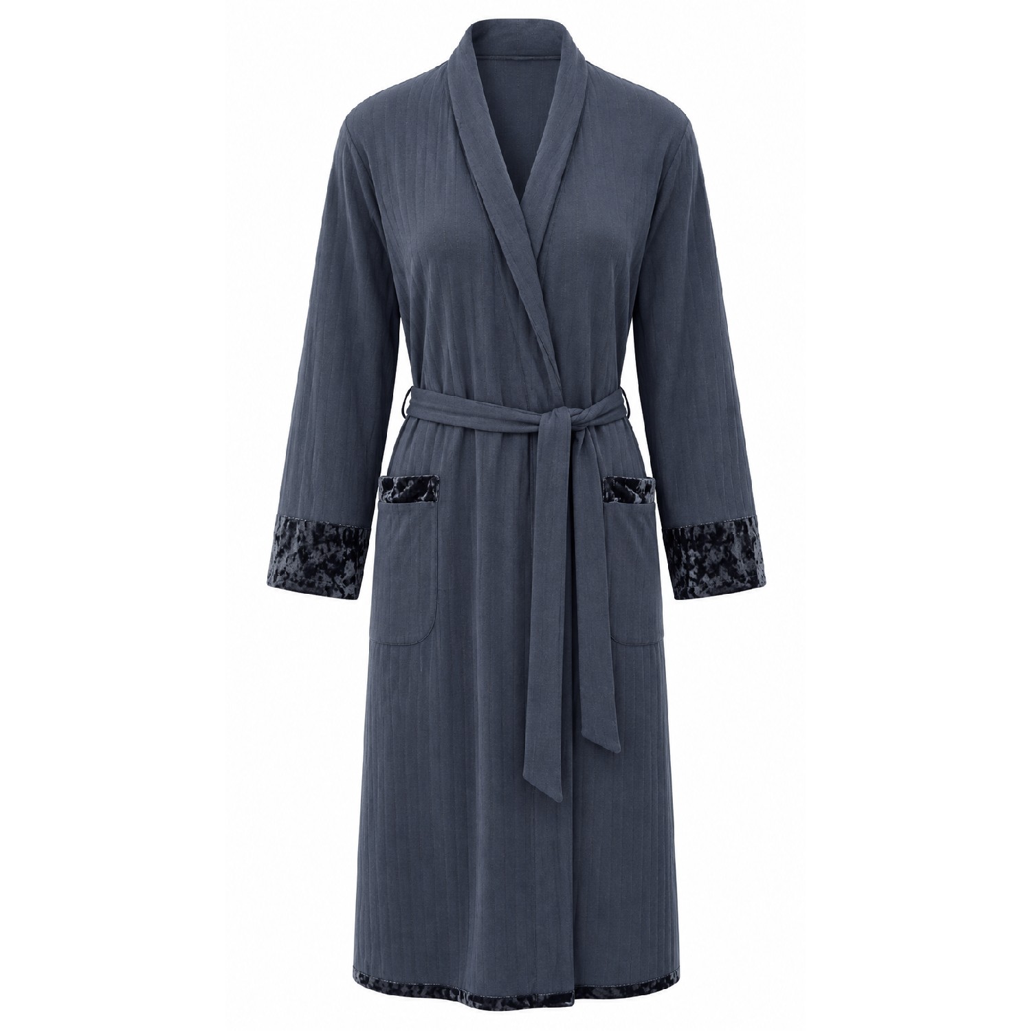 Cotton Prusse Dressing Gown - Image 1
